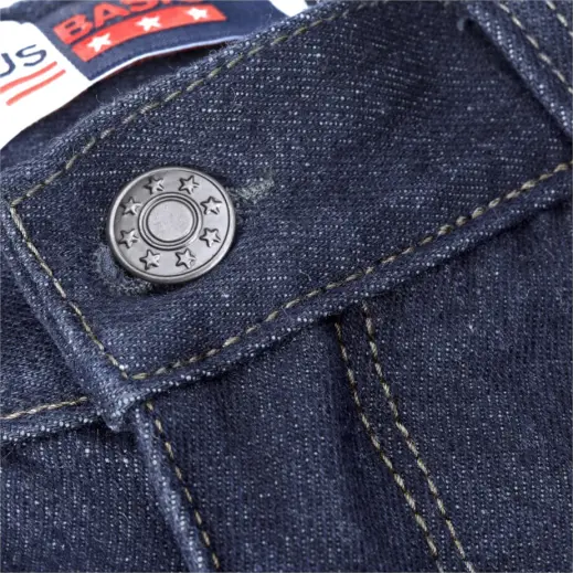 Mens Sierra Jeans Close Up Button